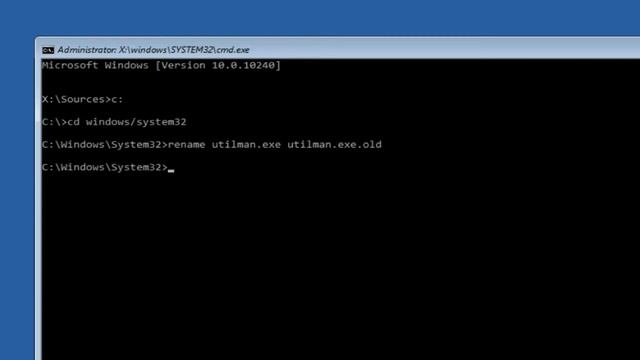 Break Windows 10 Password with Installation Media смотреть онлайн