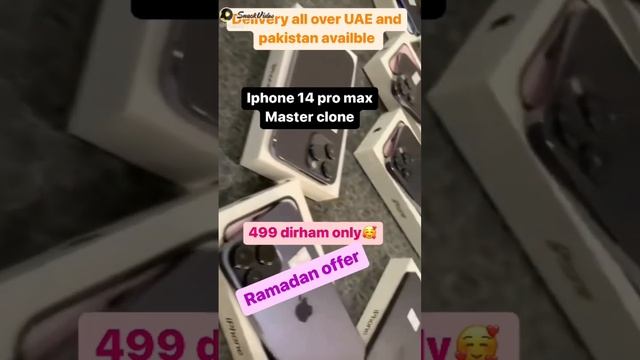 Iphone 14 pro max 512 gb👌Free Delivery all UAE 🥰Master clone ✅8GB Ram✅512GB Memory✅64mp 🥰Dual sim смотреть онлайн
