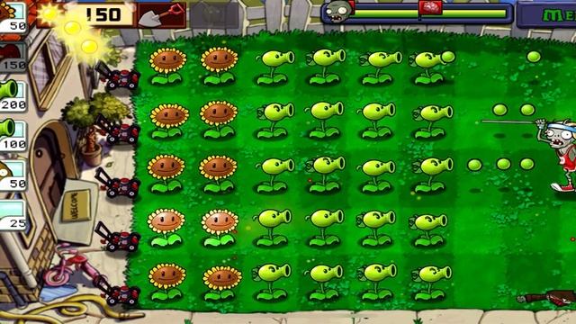 Plants vs zombies (part 1 walkthrough) смотреть онлайн