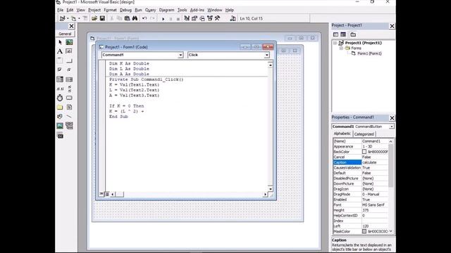 how to make a pythagoras theorem calculator in visual basic 6.0 смотреть онлайн