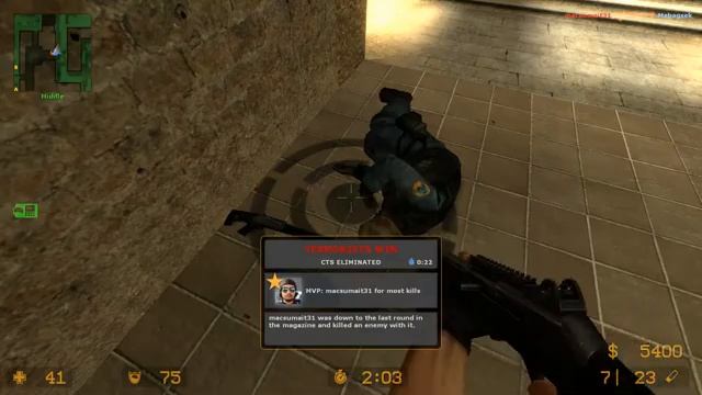 CS Source Mac vs Ace смотреть онлайн