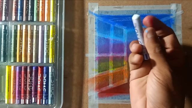 Girl Sitting On Window Oil Pastel Drawing Step By step/ Easy Oil Pastel Drawing For Beginners смотреть онлайн