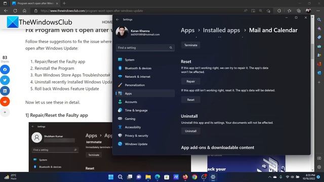 Program won’t open after Windows Update смотреть онлайн