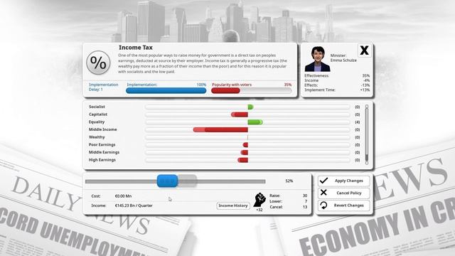 Democracy 3: Turning Germany Fascist Year 2 смотреть онлайн