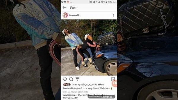 Cardi B & Offset Pose Doggy Style Against Maybach & Are Deemed Relationship Goals