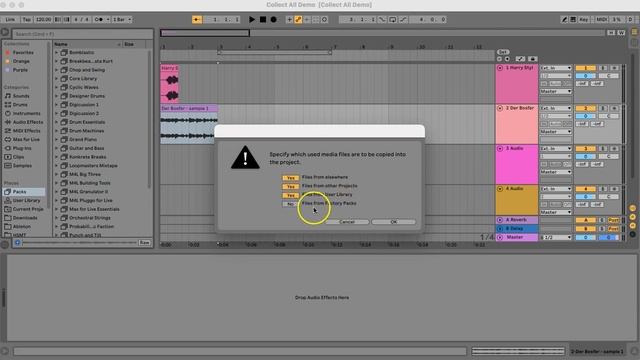 Ableton Live - Collect All and Save смотреть онлайн