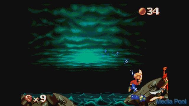 The Pagemaster (Sega Genesis) Game Playthrough Retro Game