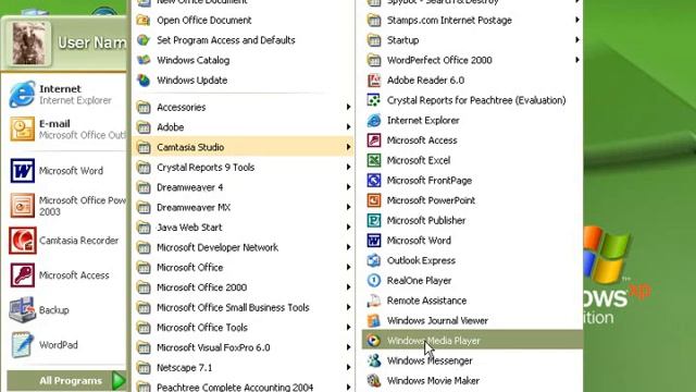 Windows XP Tutorial Playing Music Microsoft Training Lesson 9.1 смотреть онлайн