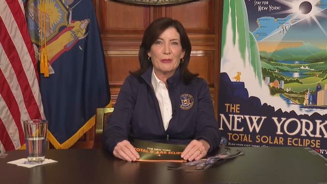 Governor Hochul in Conversation with NASA Astronaut Dr. Jeanette Epps | 2024 New York Solar Eclipse смотреть онлайн