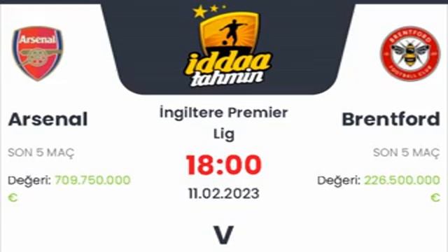 Arsenal Brentford İddaa Tahminleri 11 Şubat 2023 #iddaa смотреть онлайн