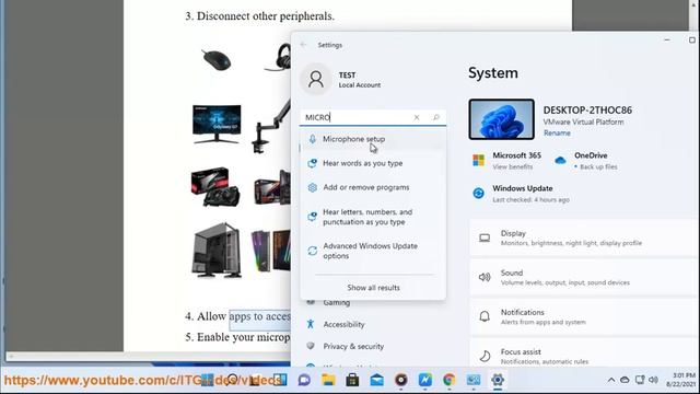 Fix Microphone not plugged in Windows 11 смотреть онлайн