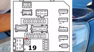 Не заводится Рено Сценик 3. Проблема в сгоревшем предохранителе стартера на 25 А.