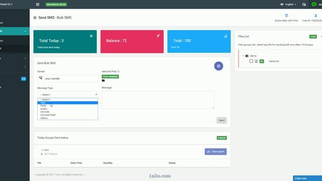 1s2u.com Send Bulk SMS | SMS API | Inbound SMS | Global Coverage смотреть онлайн