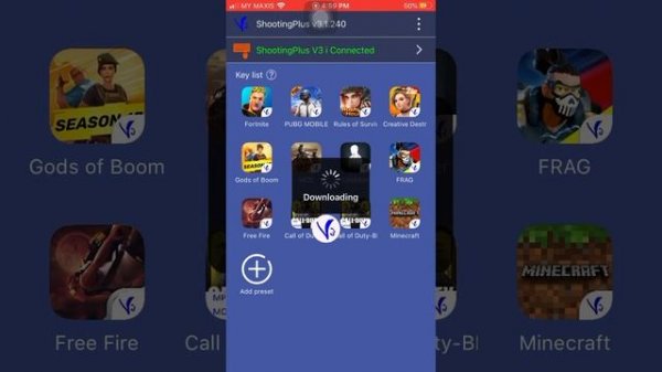 Shooting plus v3 not work pls help me to connect