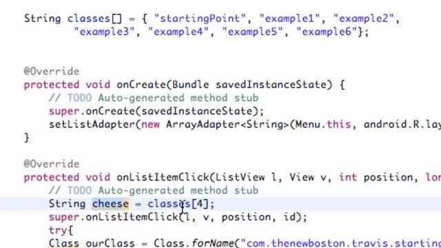 Android Application Development Tutorial - 21 - Finishing ListActivity смотреть онлайн