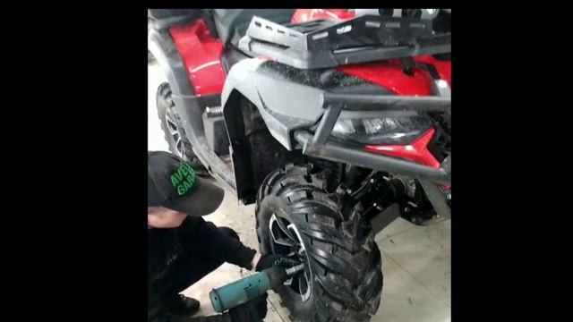 Экспресс замена привода на новом CF MOTO CFORCE 600 в AVER's GARAGE смотреть онлайн