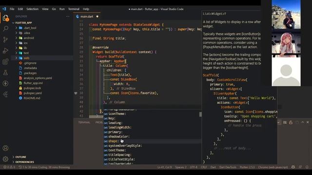 Miniclass Mobile Pertemuan 3 - View and State Flutter смотреть онлайн