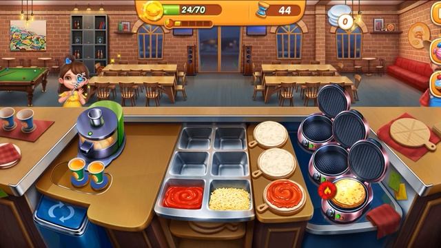 Играю в популярную игру Cooking city!! Часть 1./ Лана смотреть онлайн