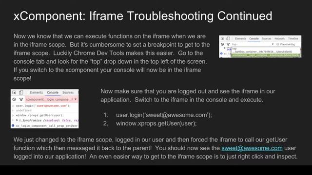 xComponent Troubleshooting смотреть онлайн