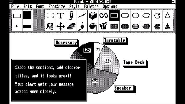 Microsoft Windows 1.01 demo смотреть онлайн