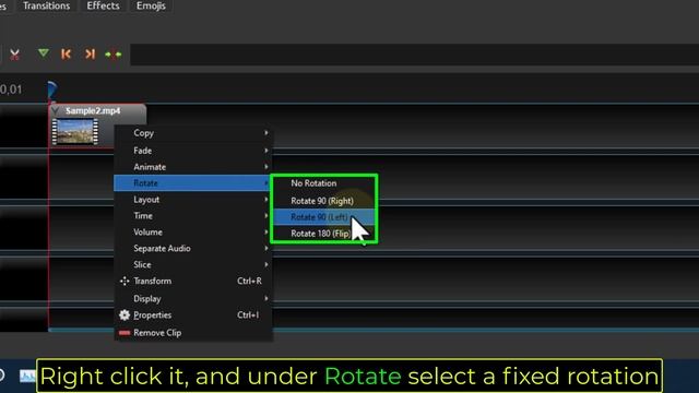 How to Flip or Rotate a video in OpenShot - Tutorial смотреть онлайн