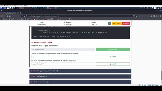 Tryhackme, Linux fundamentals 1 + 2 + 3 смотреть онлайн