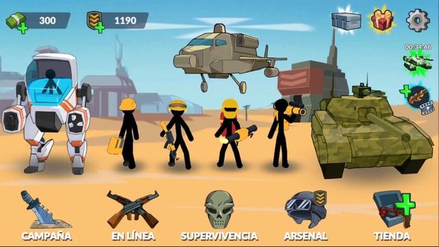 Stickman World War Android #20, White House part 2 to 2. смотреть онлайн