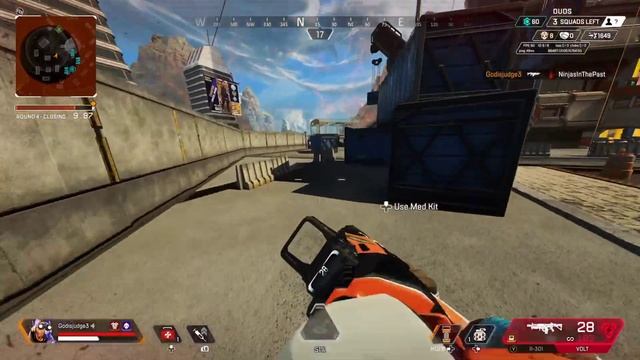 solo duo win 12 kills 2800 dmg/ the right place at the right time. #apexlegends смотреть онлайн