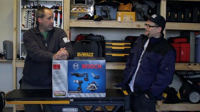 Bosch CLPK401-181 18-Volt Combo Kit - Ultimate Tool Bag Giveaway 2 смотреть онлайн