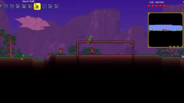 Let's Play Terraria: My First Night смотреть онлайн