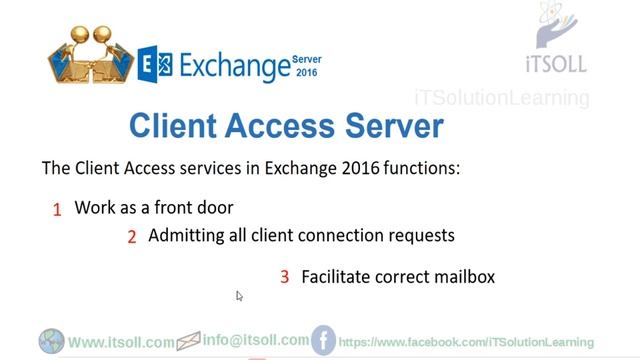 Client Access Server Funtions in Urdu Hindi Lecture 20 Exchange 2016 смотреть онлайн