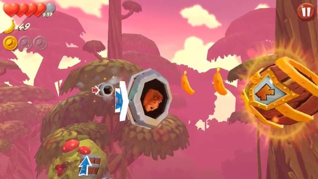 Banana Kong Blast | iOS / Android Mobile Gameplay смотреть онлайн