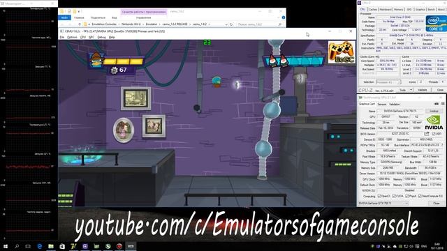 CEMU 1.6.2c Wii U Emulator - Phineas and Ferb: Quest for Cool Stuff (2013). Ingame. Test #3 смотреть онлайн