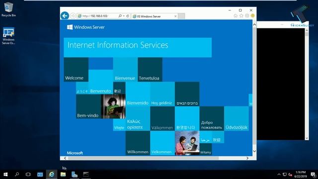 How To Make Website on Windows Server 2016 Using IIS (Internet Information Service) смотреть онлайн