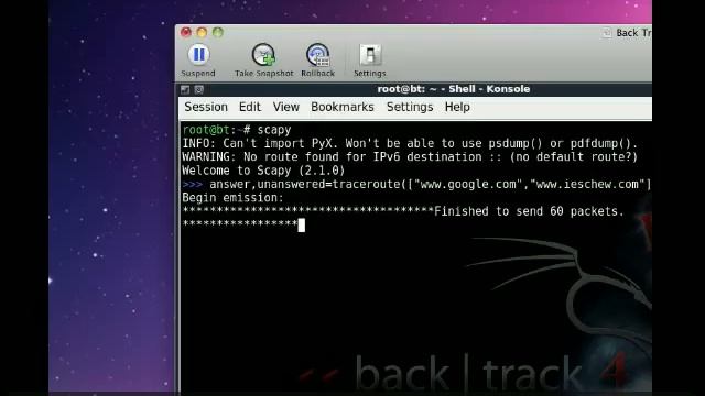 Traceroute with Scapy смотреть онлайн