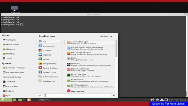 Genymotion 3.1.0 Android Emulator on Linux Mint 19.3 смотреть онлайн