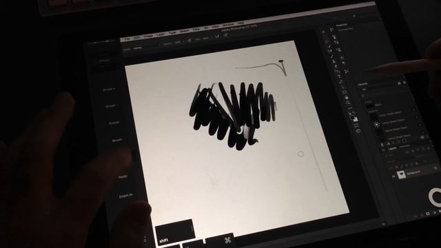 iPad pro をグラフィックタブレットとして使うテスト смотреть онлайн
