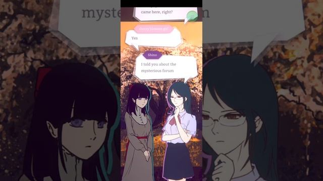 Mysterious Forum & 7 Rumors - Horror Visual Novel - Ch 3 Promising Cherry Blossom All Endings смотреть онлайн