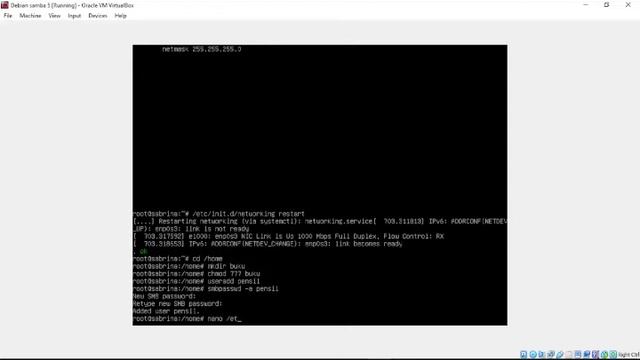 Menghubungkan Linux Dengan Windows || Tutorial Install Samba Pada VirtualBox смотреть онлайн