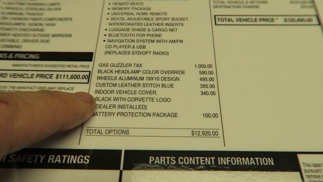 Corvette Window Sticker - Get Yours ! смотреть онлайн