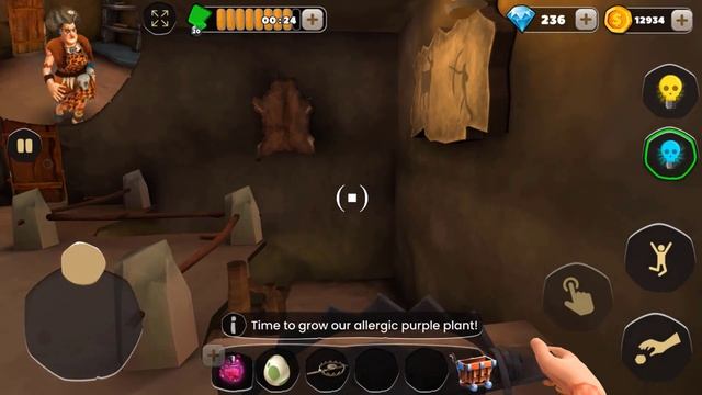 The bald Aboriginal woman locked out of the window is super funny | Scary Teacher Stone Age 3D смотреть онлайн