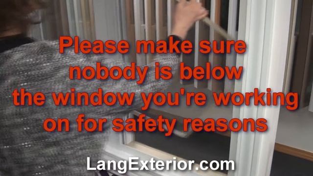 How to Remove a Full Screen from a Lang Double Hung Window смотреть онлайн