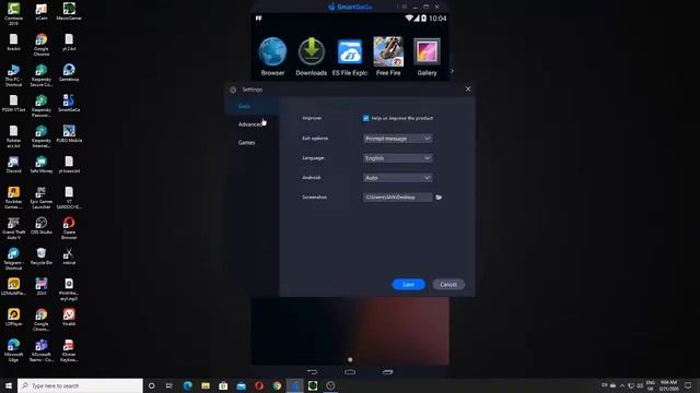 HOW TO DOWNLOAD AND INSTALL SMARTGAGA EMULATOR V4 4 4 FOR LOW END PC ll FULL SET UP KEYMAPPING 2020 смотреть онлайн