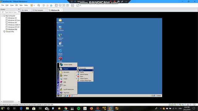 Windows: VMware runs Windows ME! смотреть онлайн