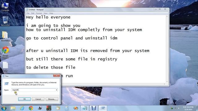 unistall IDM completely, delete registry file смотреть онлайн