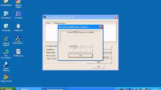 How to use the VCD Control to mount an ISO as a CD-ROM смотреть онлайн