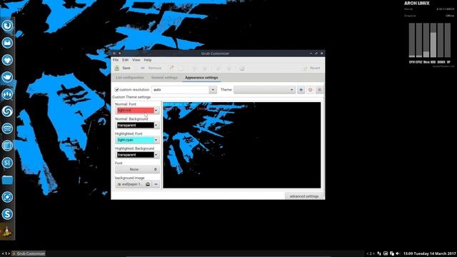 ARCHLabs : 25 changing your bootup screen with grubcustomizer on virtualbox смотреть онлайн