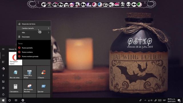 Organiza Menú de Inicio y Barra de Tareas Windows 10 | Sin programas смотреть онлайн