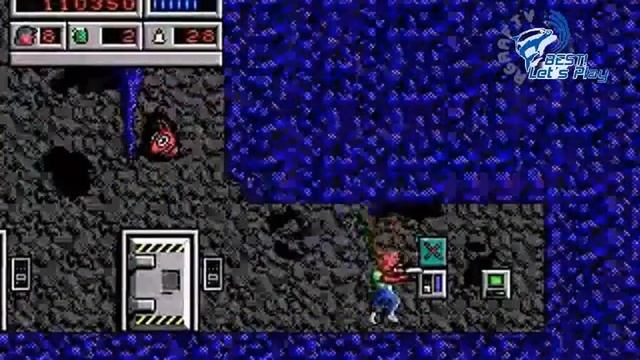 Bio Menace P15 Old Dos PC Game Full Let's Play смотреть онлайн