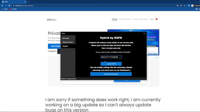 How to set, EZFN hybrid and Private Server! смотреть онлайн